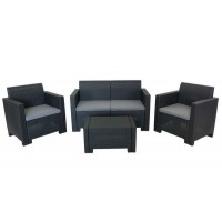 Комплект мебели Set Nebraska (Двухместный диван, 2 кресла, кофейный столик)